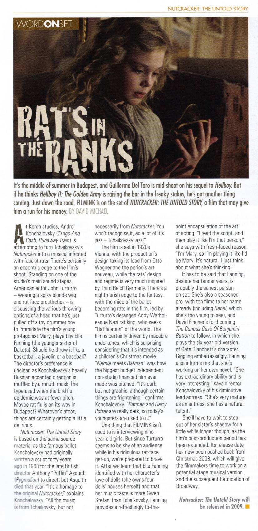 Filmink Magazine, July 2008
